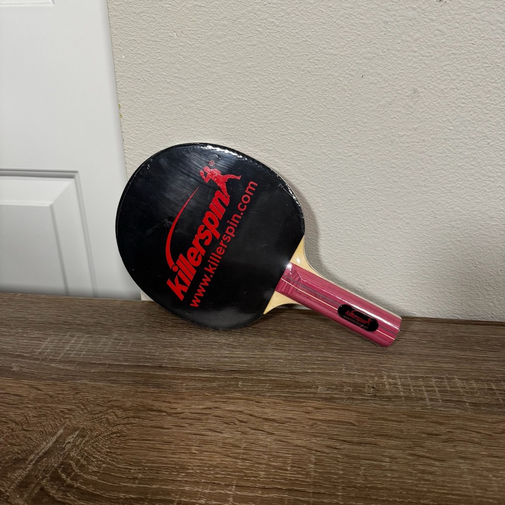 Killerspin Balls of Fury Ping Pong Paddle Table Tennis Racket Movie Promo Red - Picture 2 of 3